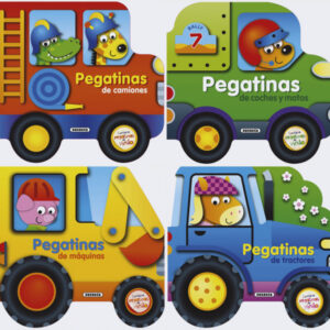 CONSTRUYE VEHICULOS CON PEGATINAS DE VINILO