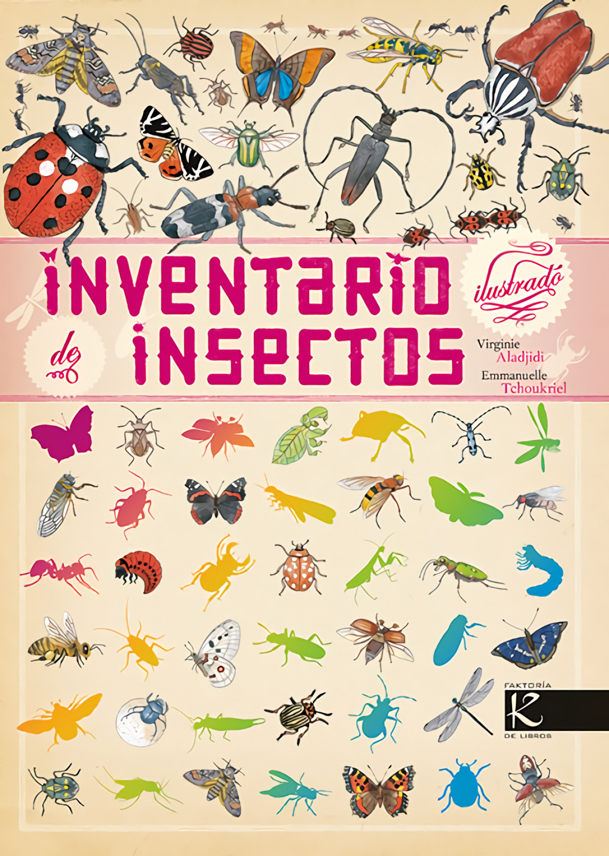 Inventario ilustrado de insectos