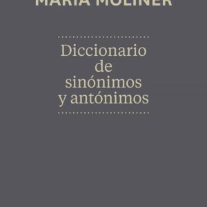 Diccionario de sinonimos y antonim.N.Ed