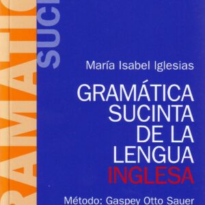 Gramática sucinta de la lengua inglesa