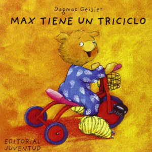 Max tiene un triciclo.cartone
