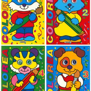 Coloreables con ojos