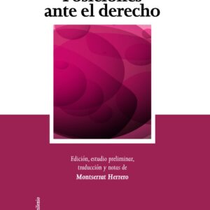 Posiciones ante el dercho