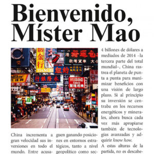 Bienvenido, mister mao