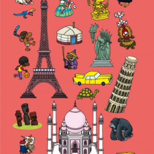 Digues on és: els cinc continents