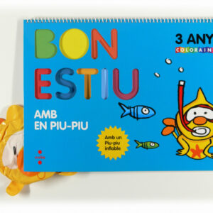Bon estiu amb en Piu-piu. 3 anys. Coloraines