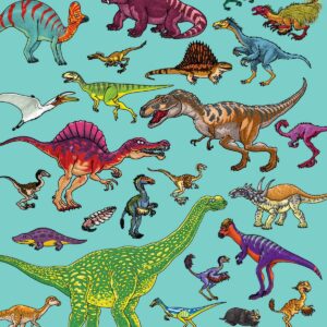 Busca y encuentra en la prehistoria