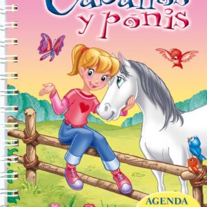 Agenda escolar permanente caballos y ponis