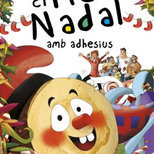 El Tió de Nadal amb adhesius
