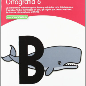 Ortografía, Educación Primaria. Cuaderno 6