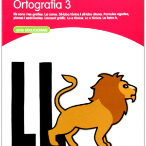 Ortografia, Educació Primària. Quadern 3