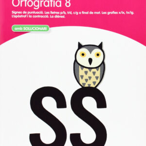 Ortografia, Educació Primària. Quadern 8