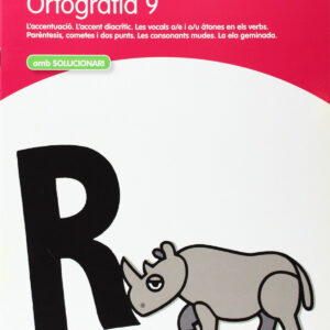 Ortografia, Educació Primària. Quadern 9