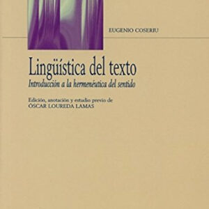 LINGUISTICA DEL TEXTO INTRODUCCION HERMENEUTICA DE