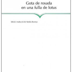 Gota de rosada en una fulla de lotus