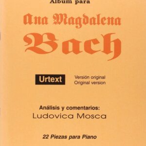 Albúm para Ana Magdalena Bach urtext