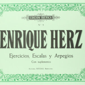 Ejercicios, escalas y arpegios con suplemento