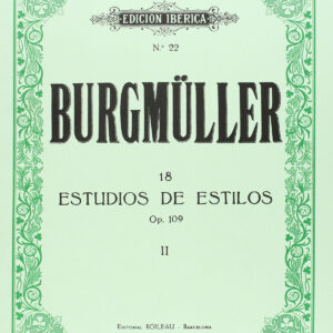 18 estudios de estilo op.109