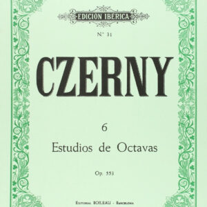 6 estudios de octavas op.553
