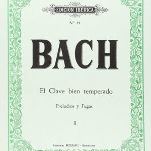 Clave bien temperadO:preludios y fugas II