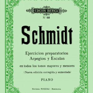 Ejercicios preparatorios, escalas y arpegios Op.16