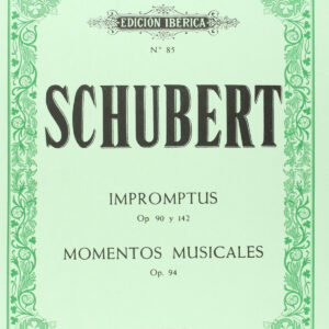 Impromptus Op.90 y Op.142. Momentos musicales Op.94