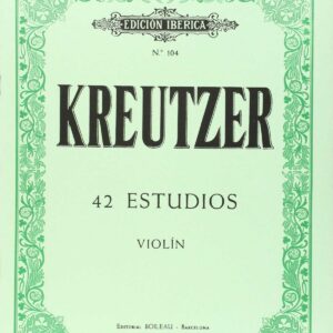 42 estudios violín