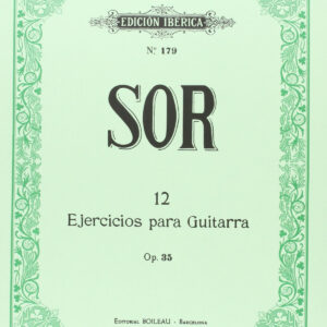 12 Ejercicios para guitarra Op.35