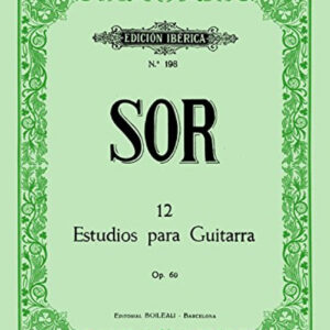 12 Estudios guitarra Op.60
