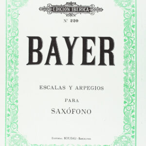 Escalas y arpegios para saxofón
