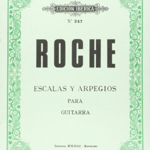 Escalas y arpegios para guitarra