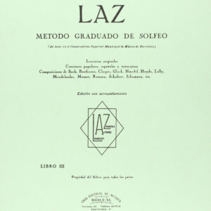 Laz:método de solfeo 3º acompañamiento