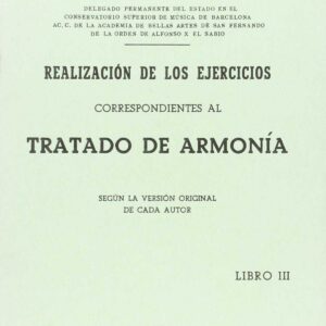 Realización Ejer.Armonía Vol.III