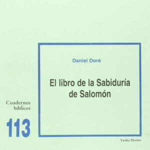 113.libro Sabiduria Salomon.(Cuadernos Biblicos)