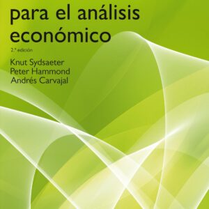 MATEMATICAS PARA ANALISIS ECONOMICO
