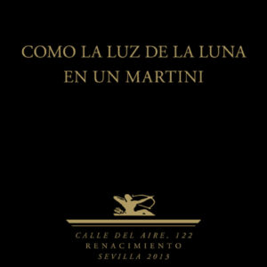 Como la luz de la luna en un martini