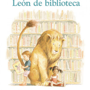 León de biblioteca