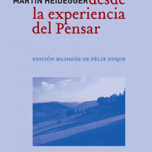 Desde la experiencia del pensar