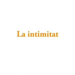 La intimitat
