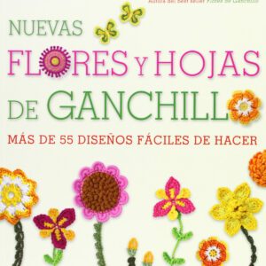 Nuevas flores y hojas de ganchillo