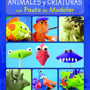 Divertidos y alocados animales criaturas con pasta de modelar