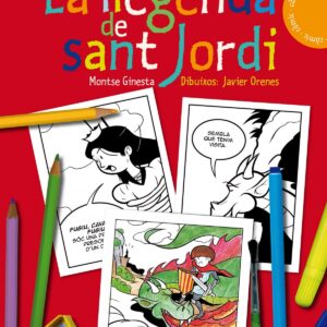 La llegenda de Sant Jordi. Quadern per pintar