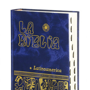 Biblia Latinoam. bolsillo cartone color, uñeros