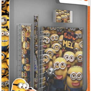 DISNEY MINIONS ME3 FUN SET WITH NOTEBOOK