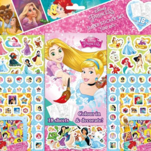 PRINCESAS DISNEY SUPER STICKER