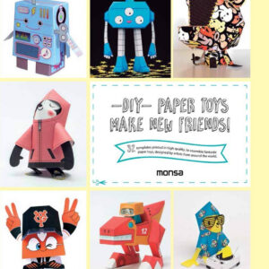 Diy paper toys make new friends!