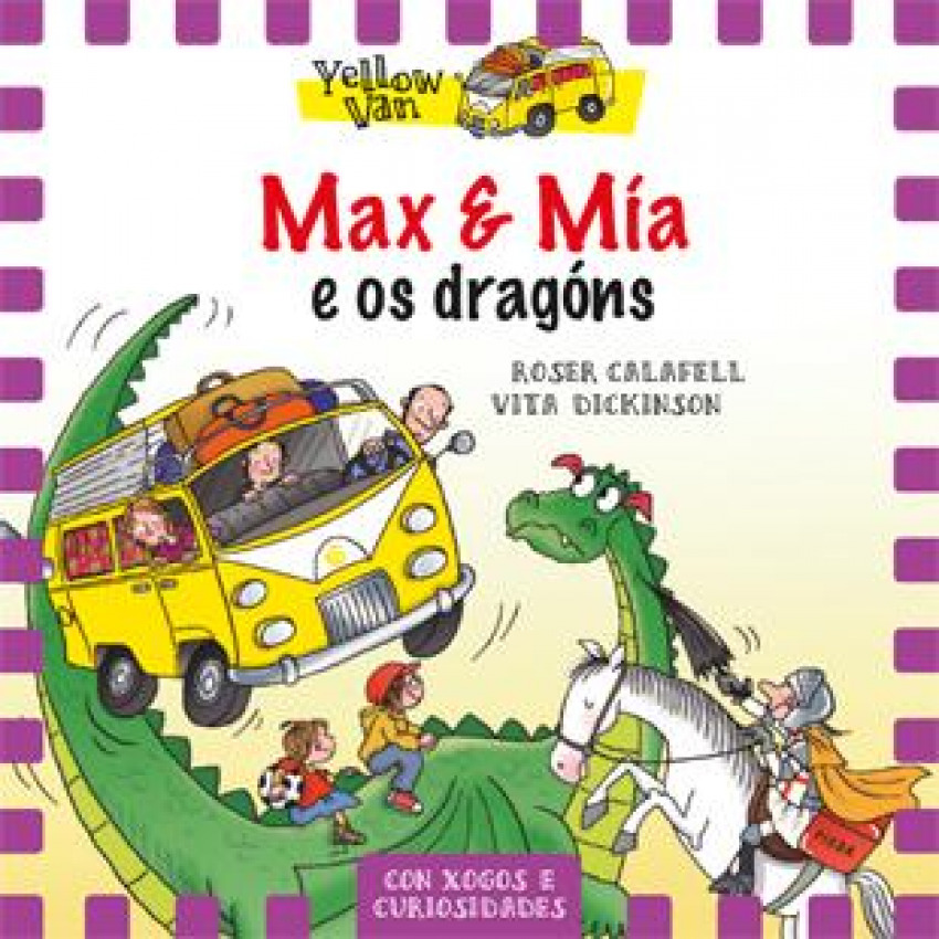 Max e Mía cos dragóns