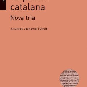 ANTOLOGIA DE POESIA CATALANA. NOVA TRIA