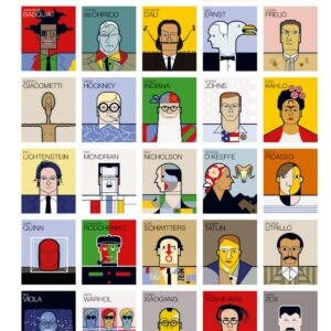 GRANDES ARTISTAS MODERNOS.AZ