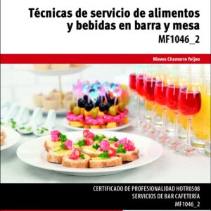 Técnicas servicio alimentos y bebidas barra y mesa